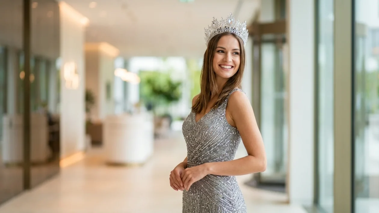 Lucie Pisková s korunkou Miss Czech Republic 2026